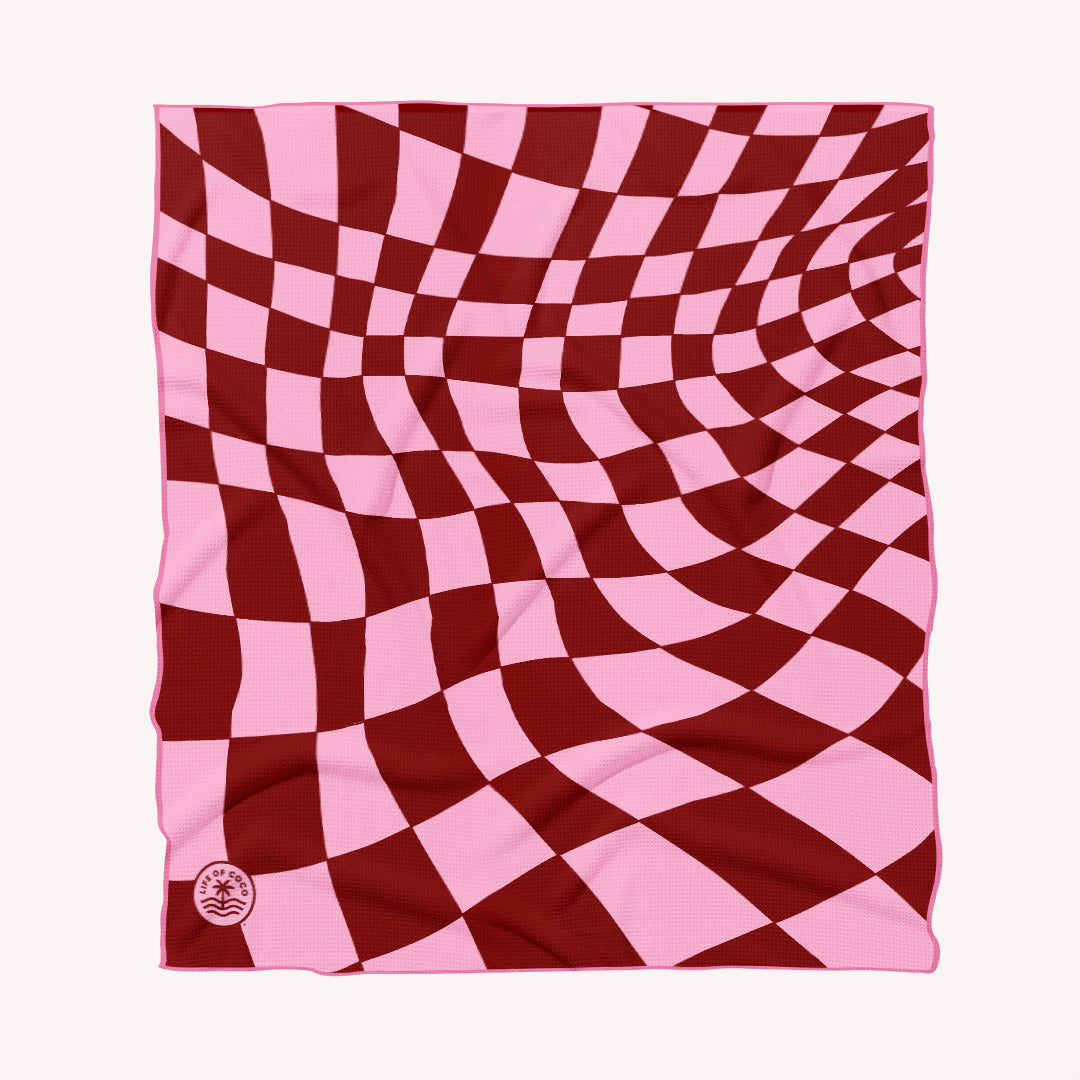 PRE ORDER Sand Free Beach Towel | Double | Costa Rica Hibiscus