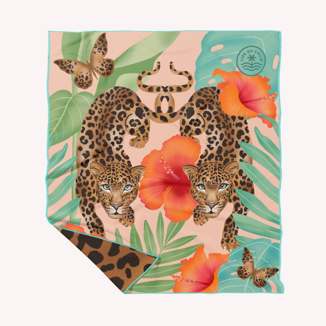 Sand Free Beach Towel | Double | White Lotus