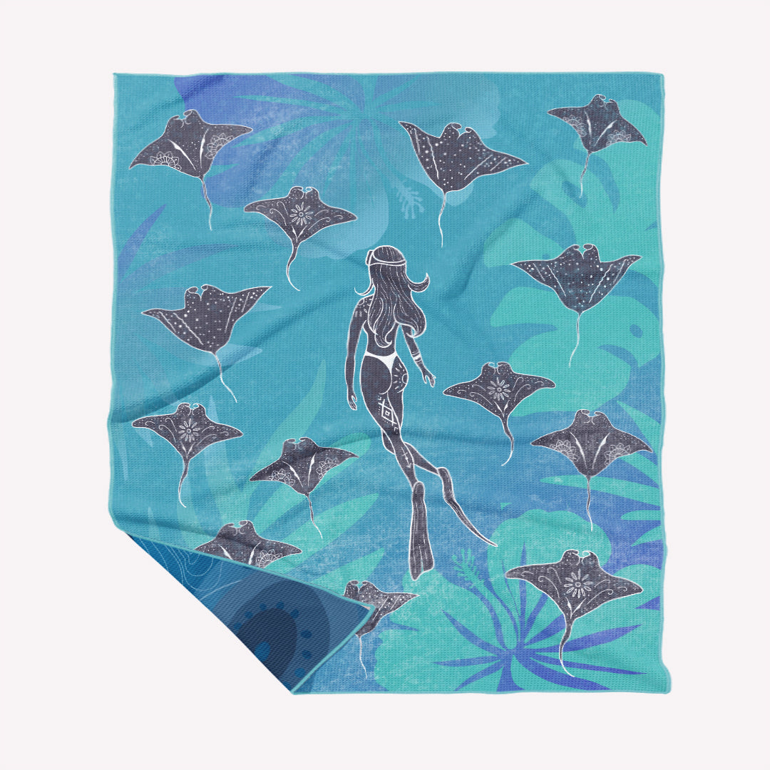 Sand Free Beach Towel | Double | Maldives