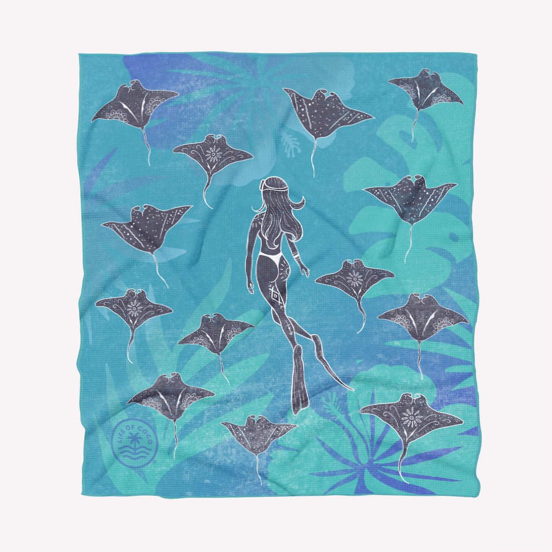 Sand Free Beach Towel | Double | Maldives