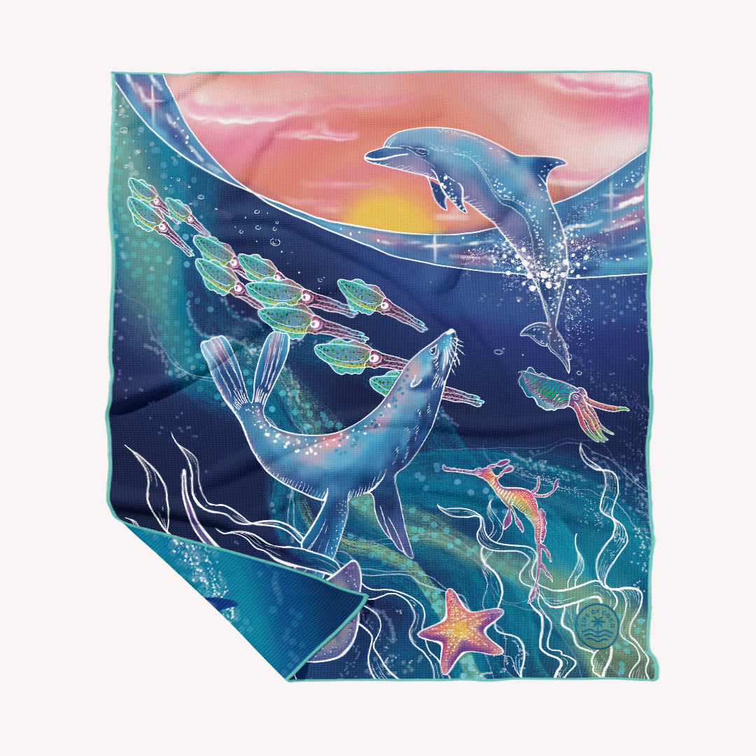 PRE ORDER Sand Free Beach Towel | Double | Mornington Peninsula
