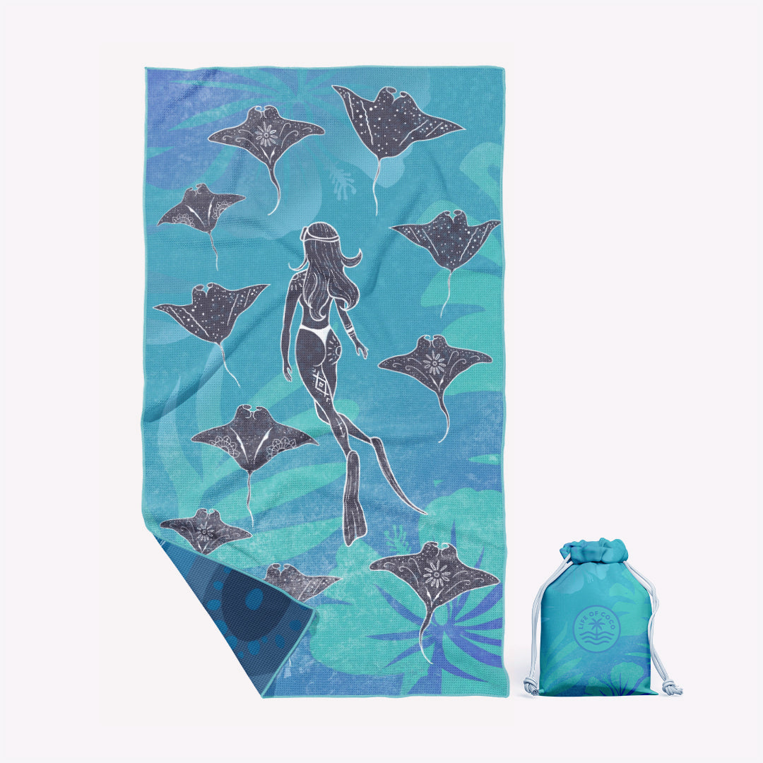 Sand Free Beach Towel | Single | Maldives