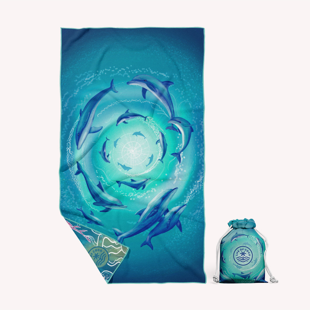 PRE ORDER Sand Free Beach Towel | Single | Mornington Peninsula