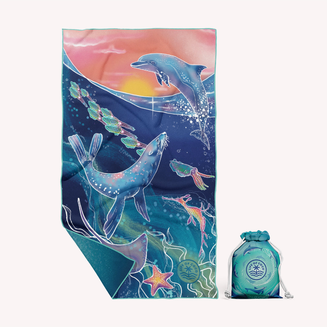 PRE ORDER Sand Free Beach Towel | Single | Mornington Peninsula