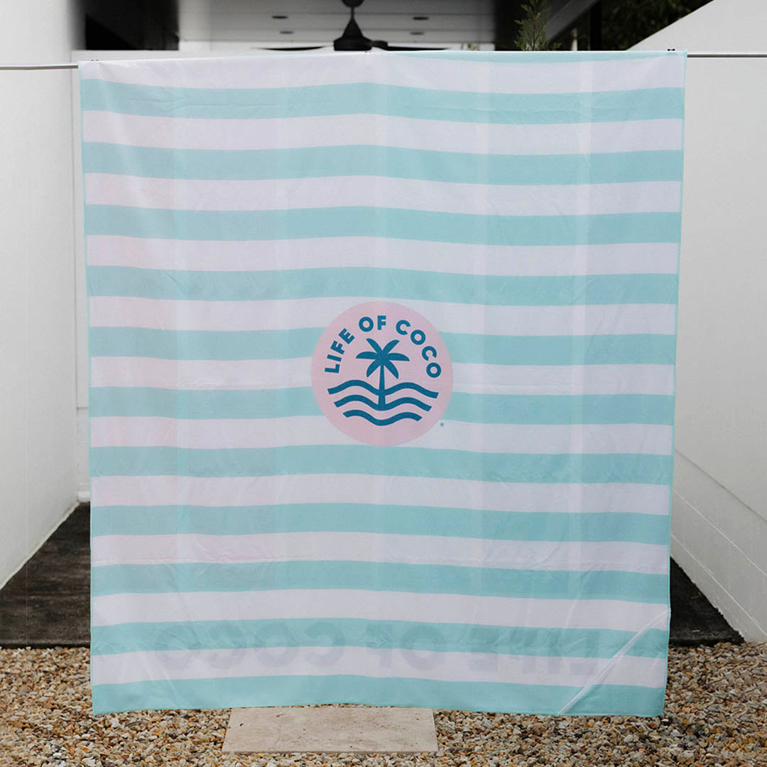 LOC Sand Free Beach Towel Ibiza Rainbow