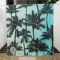 Sand-free Beach Towel With Miami Palm Trees