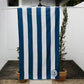 Sand-free Beach Towel With Santorini Stripes