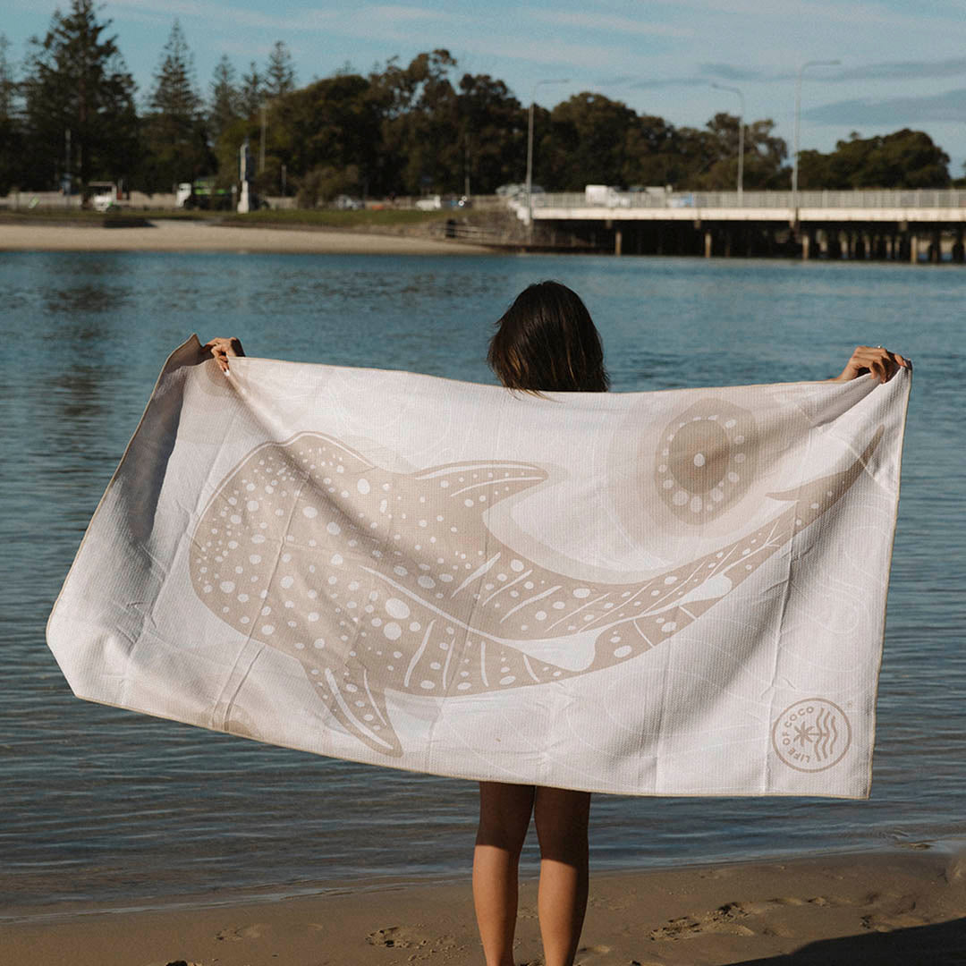 ningaloo beach towel sand free