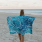 Life of Coco sand free beach towel whale tale