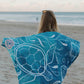 Using Whale tale sand free beach towel