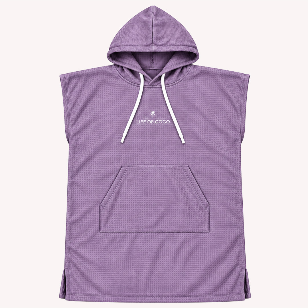 PRE ORDER Sand Free Teen Hooded Towel | Purple