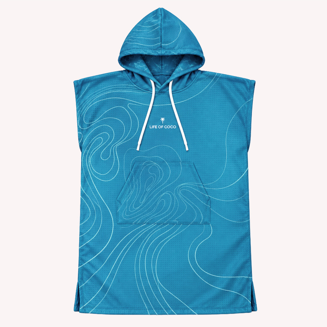 PRE ORDER Sand Free Teen Hooded Towel | Whale Shark