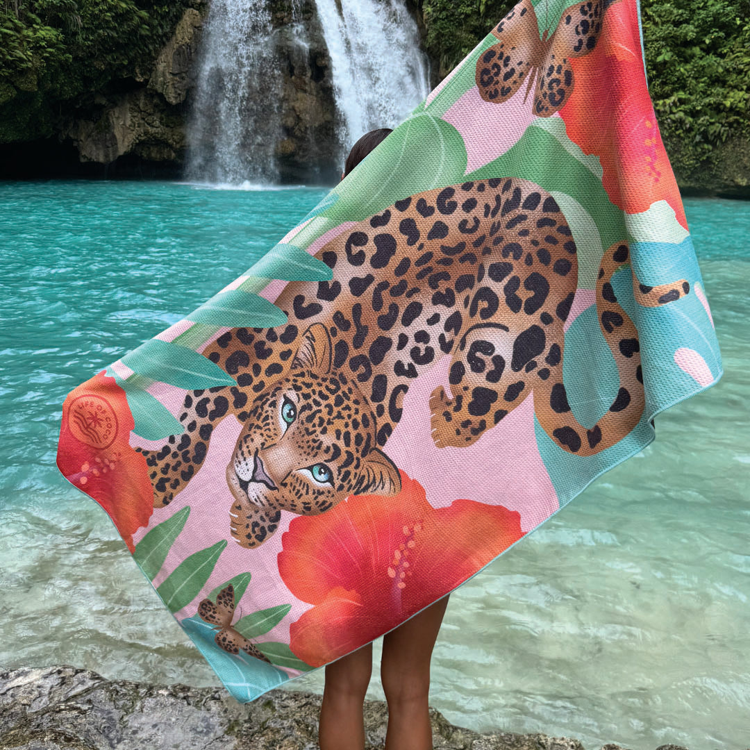 Sand Free Beach Towel | Single | White Lotus