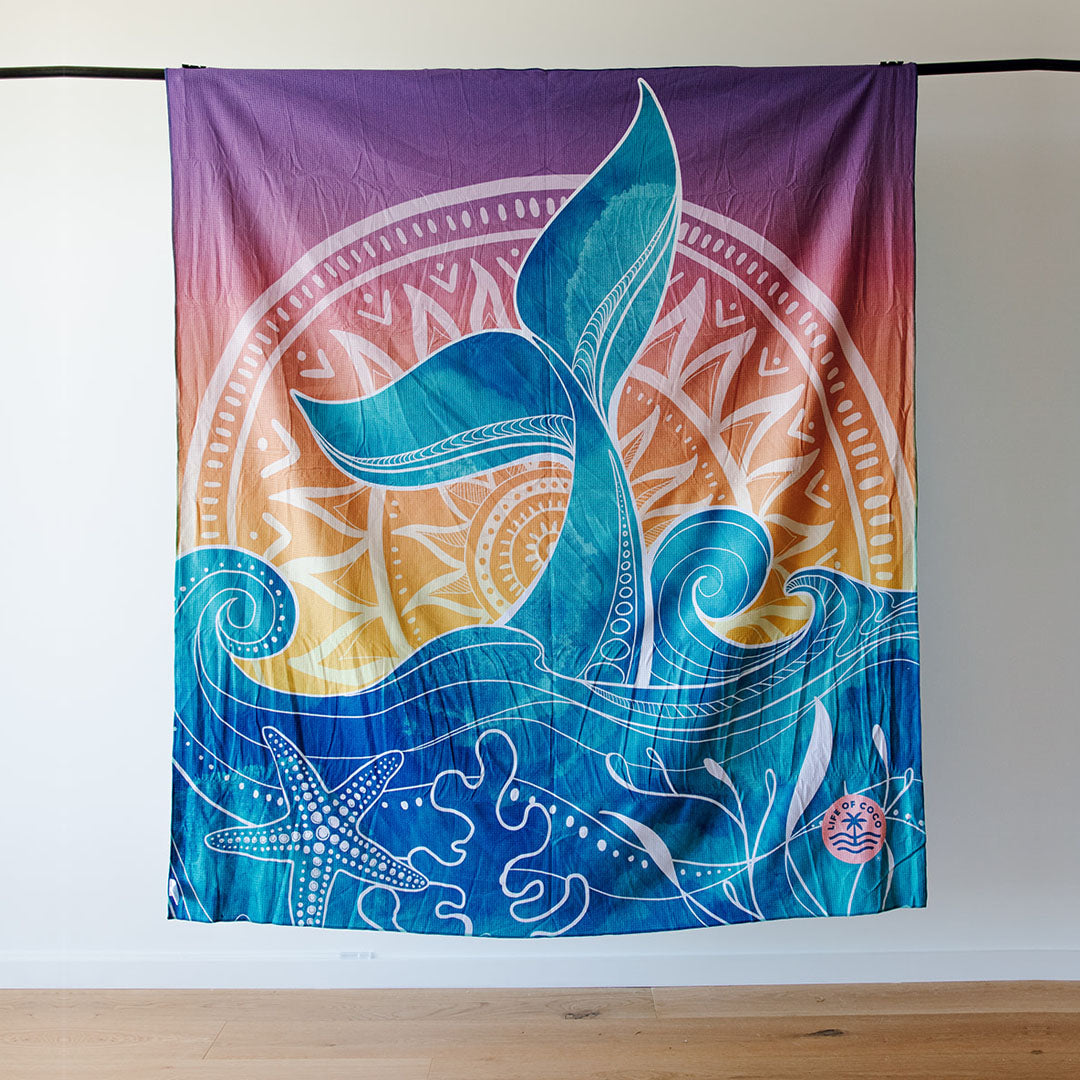 Under the sea sand free beach towel LOC