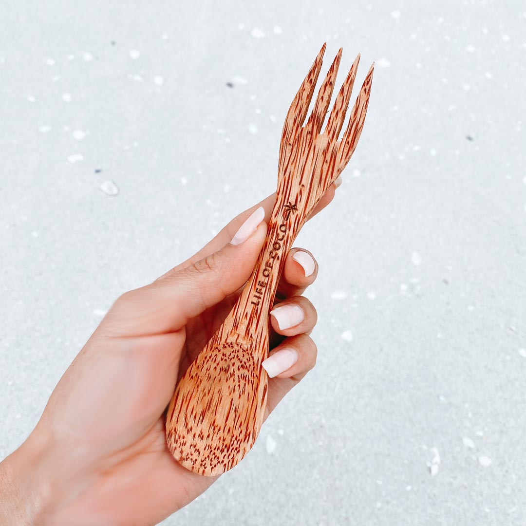 Reusable Cutlery - Spork Coconut