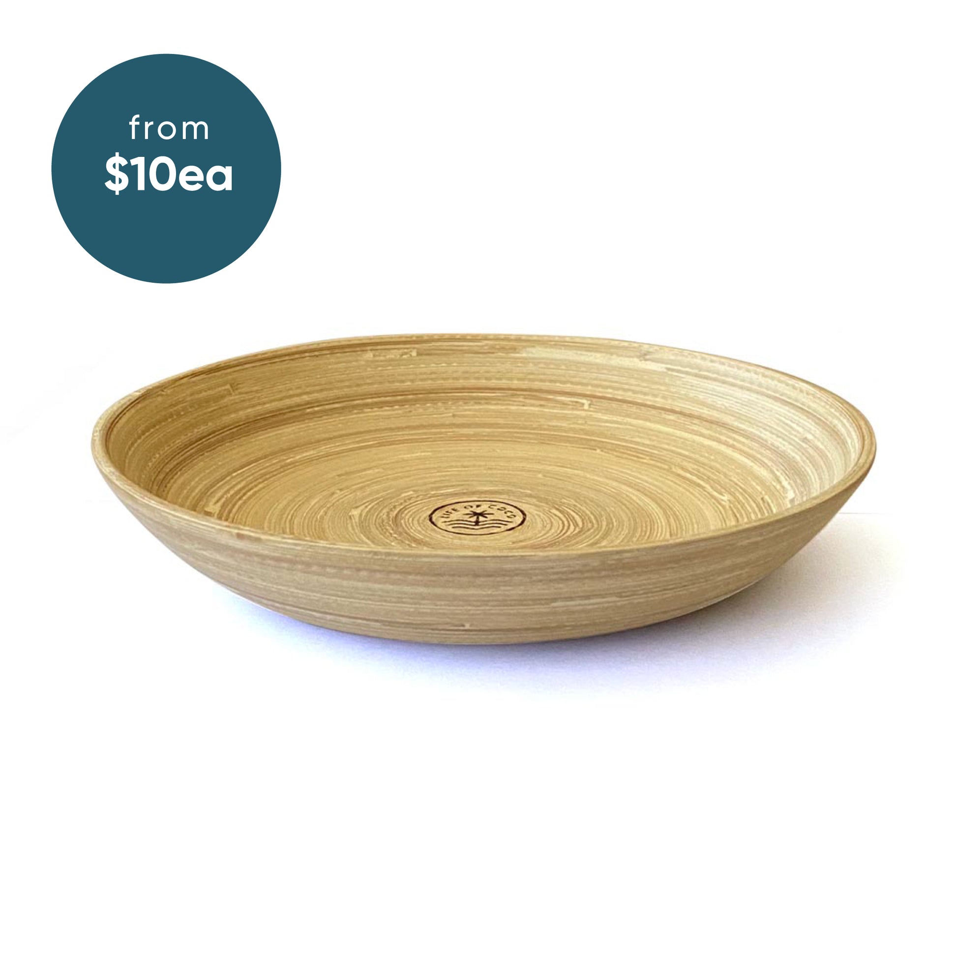 life of coco wholesale reusable bamboo plate