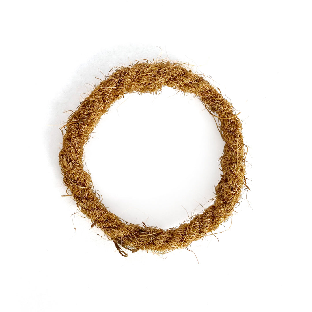 life of coco natural coconut husk ring candle holder