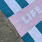 CLEARANCE - Sand Free Beach Towel | Double | Stripey