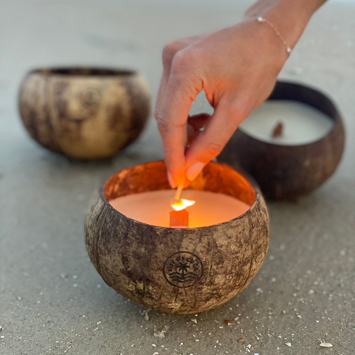 life of coco coconut candle